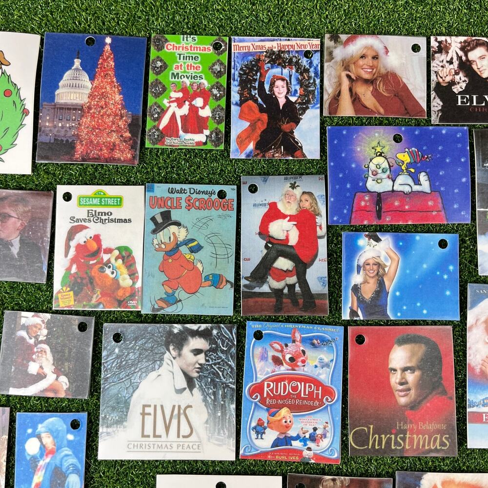 Vintage Lot Christmas Gift Tags and Cards Various Characters Themes - Picture 3 of 7